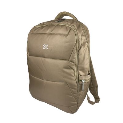 KNB-426KH Klip Xtreme - Notebook carrying backpack - 15.6&quot; - 1200D Nylon - Khaki - Two Compartments