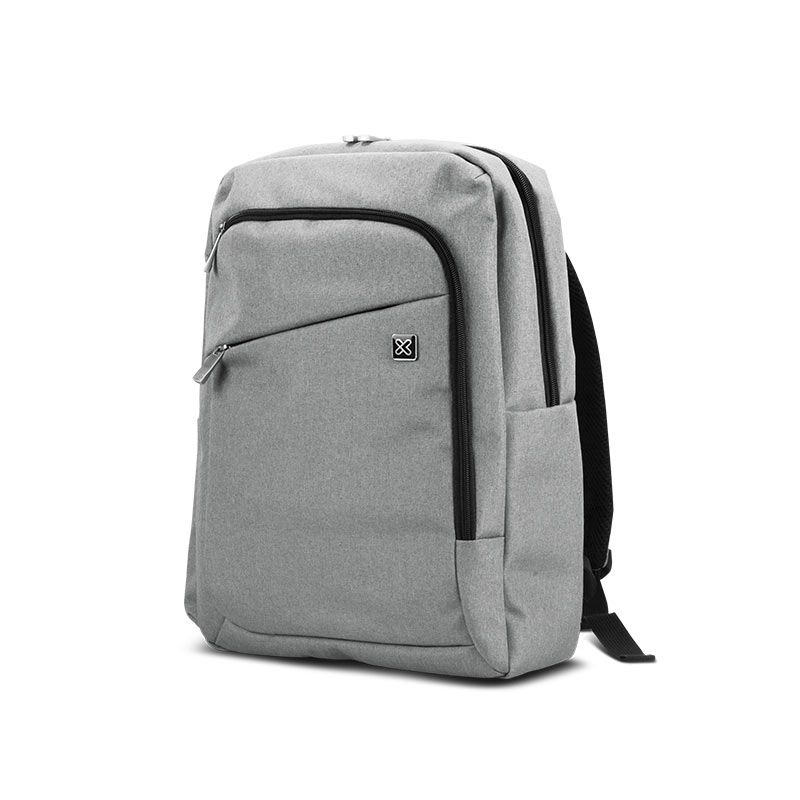 KNB-416GR Klip Xtreme - Notebook carrying backpack - 15.6&quot; - 100D Polyester - Light gray