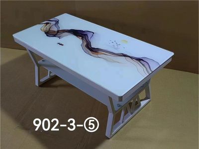 902-3-5 1 PC COFFEE TABLE (GLASS + METAL)