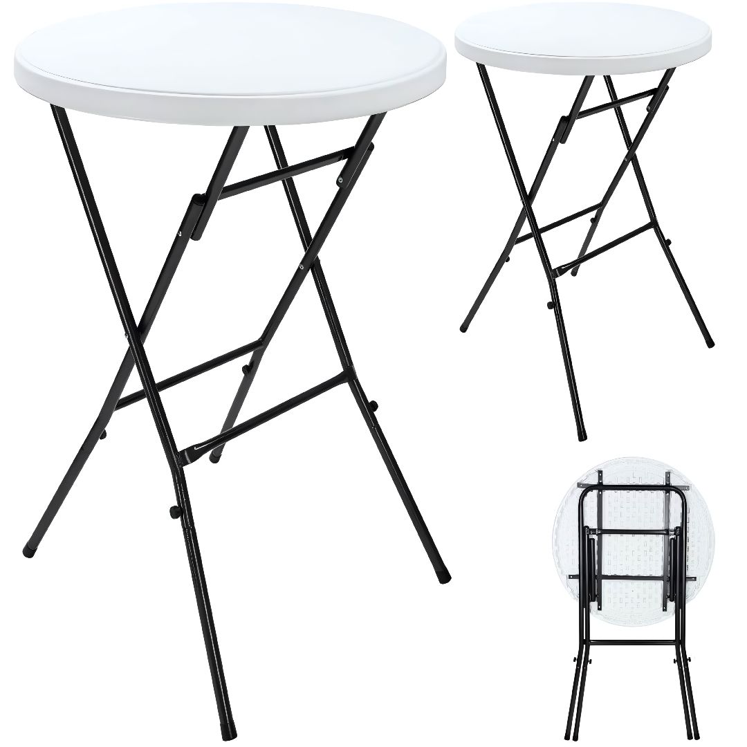 R81 FORLIFE FOLDING COCKTAIL PARTY ROUND TABLE