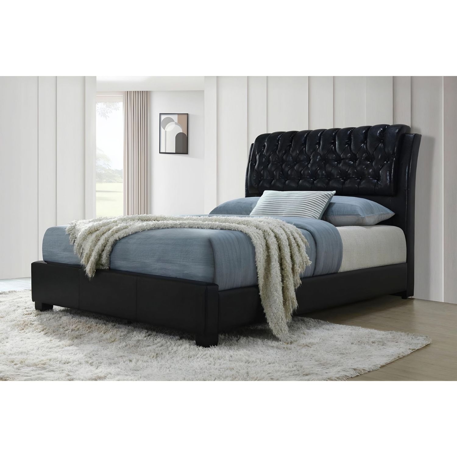 BSK-4590QB QUEEN BED BASE