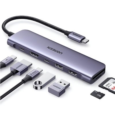 Type-C To HDMI 7 in 1 Type-C HUB Adapter