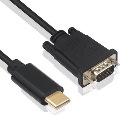 USB-C to VGA Adapter Cable (1.8m/6 Feet)