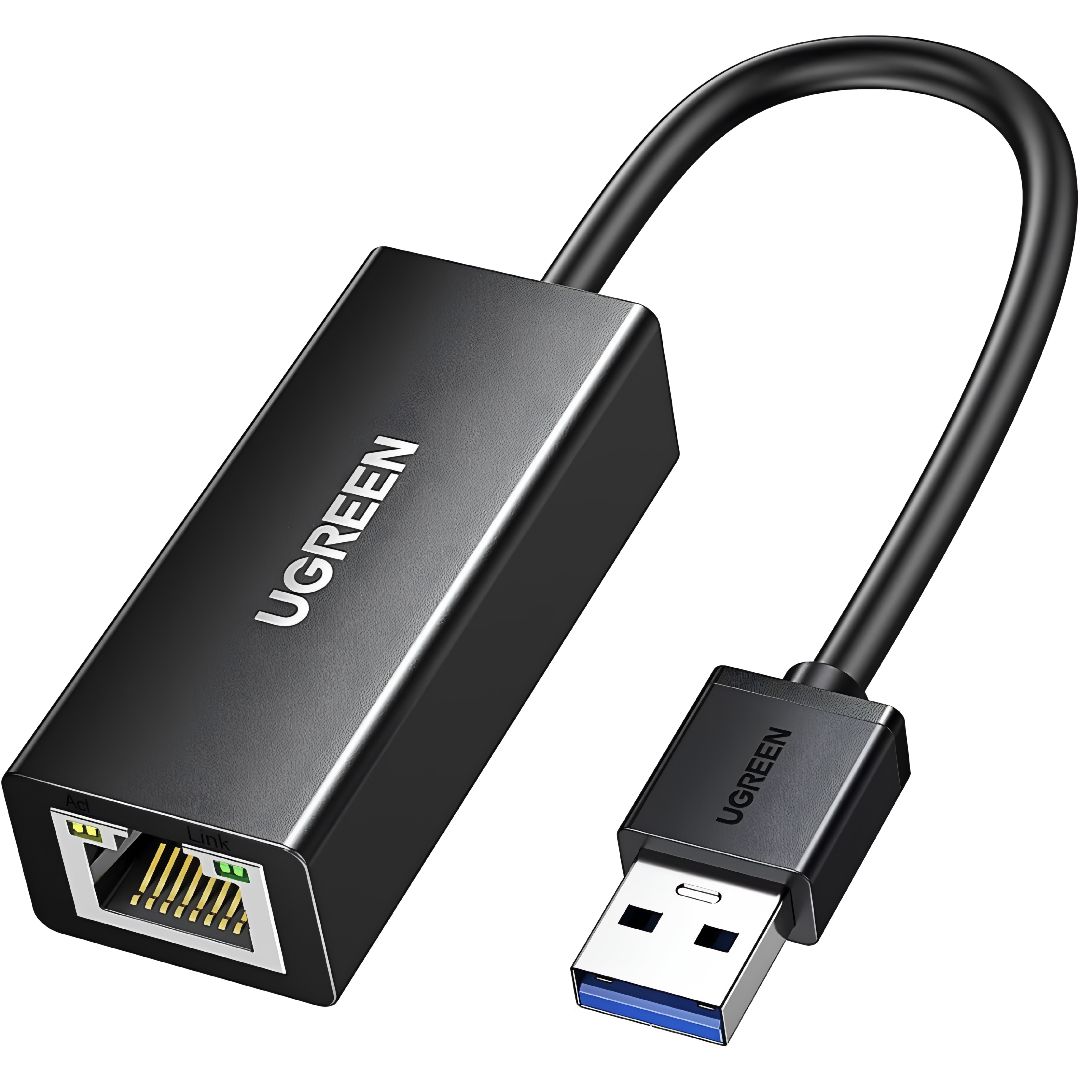 UGREEN USB to Ethernet Adapter, 1000Mbps Plug and Play Ethernet Adapter with USB 3.0,