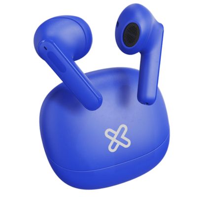 Klip Xtreme - KTE-007BL - True wireless earphones - For Home audio / For Portable electronics / For Tablet / For Cellular phone - Wireless - Touch - 26Hrs Blue