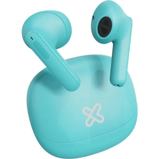 Klip Xtreme - KTE-007AQ - True wireless earphones - For Home audio / For Portable electronics / For Tablet / For Cellular phone - Wireless - Touch - 26Hrs Aqua