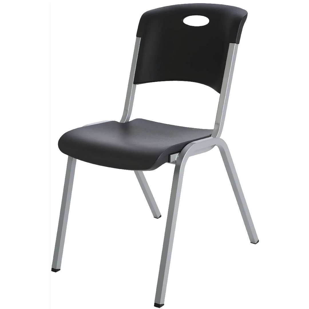 STACKABLE CHAIR (BLACK)