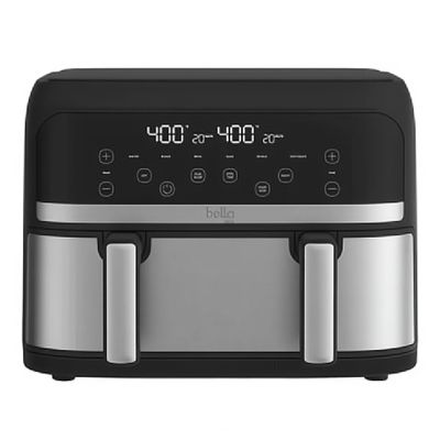 BEL-90222 / AFD2001A  BELLA AIRFRYER -- HEALTHY CHOICE -- Stainless Steel -- Dual