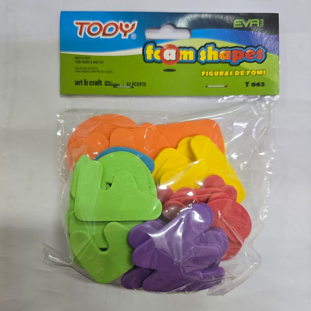 T062 STUDMARK FOAM SHAPES-LETTER