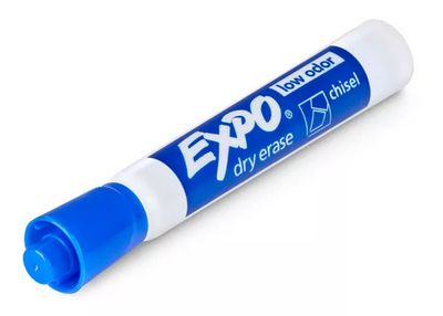 192902/ 2195265 EXPO DRY ERASER BLUE  MARKER
