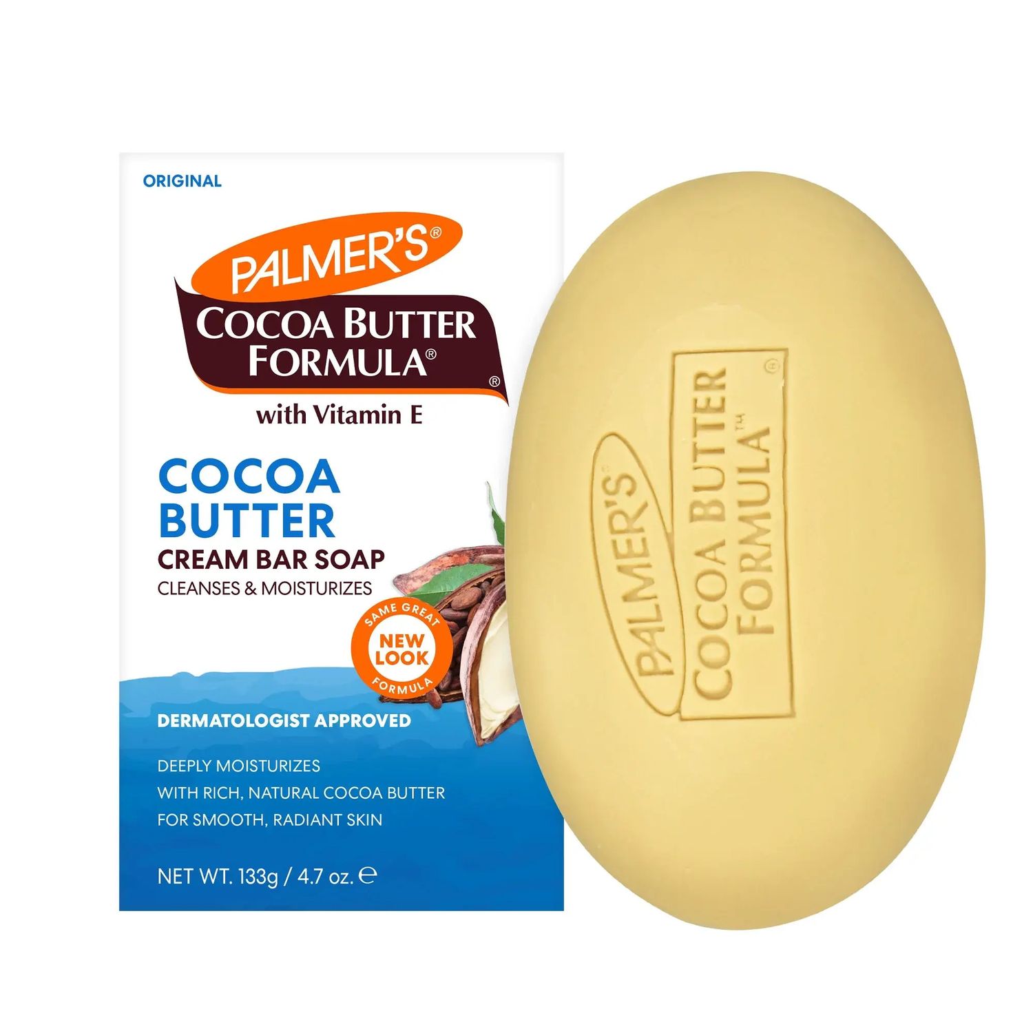 ORIGINAL PALMER&#39;SCOCOA BUTTER FORMULA CREAM BAR SOAP 4.7 OZ