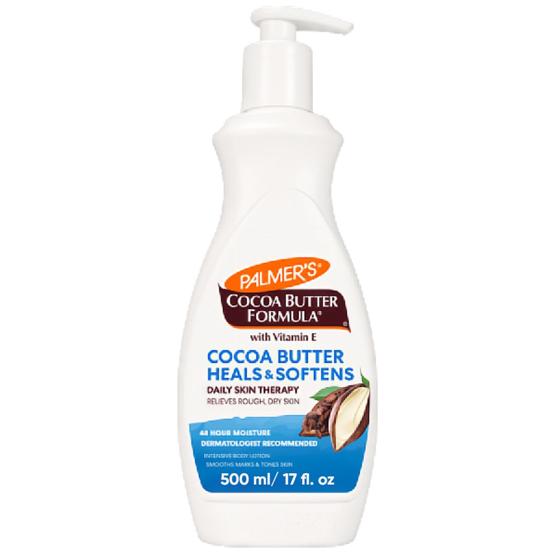 PALMER&#39;S COCOA BUTTER FOUMULA COCOA BUTTER HEALS &amp; SOFTENS HEALS SOFTENS 500ML