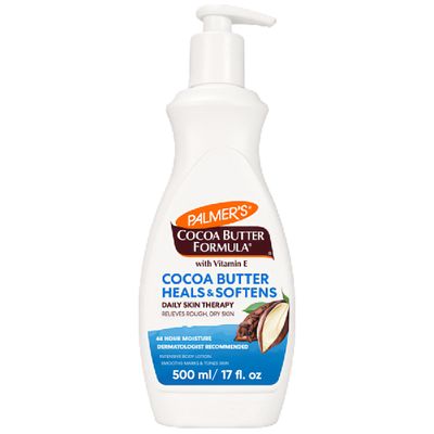 PALMER&#39;S COCOA BUTTER FOUMULA COCOA BUTTER HEALS &amp; SOFTENS HEALS SOFTENS 500ML