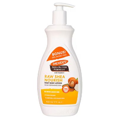 PALMERS SHEA FORMULA RAW SHEA NOURISH BODY LOTION 500ML