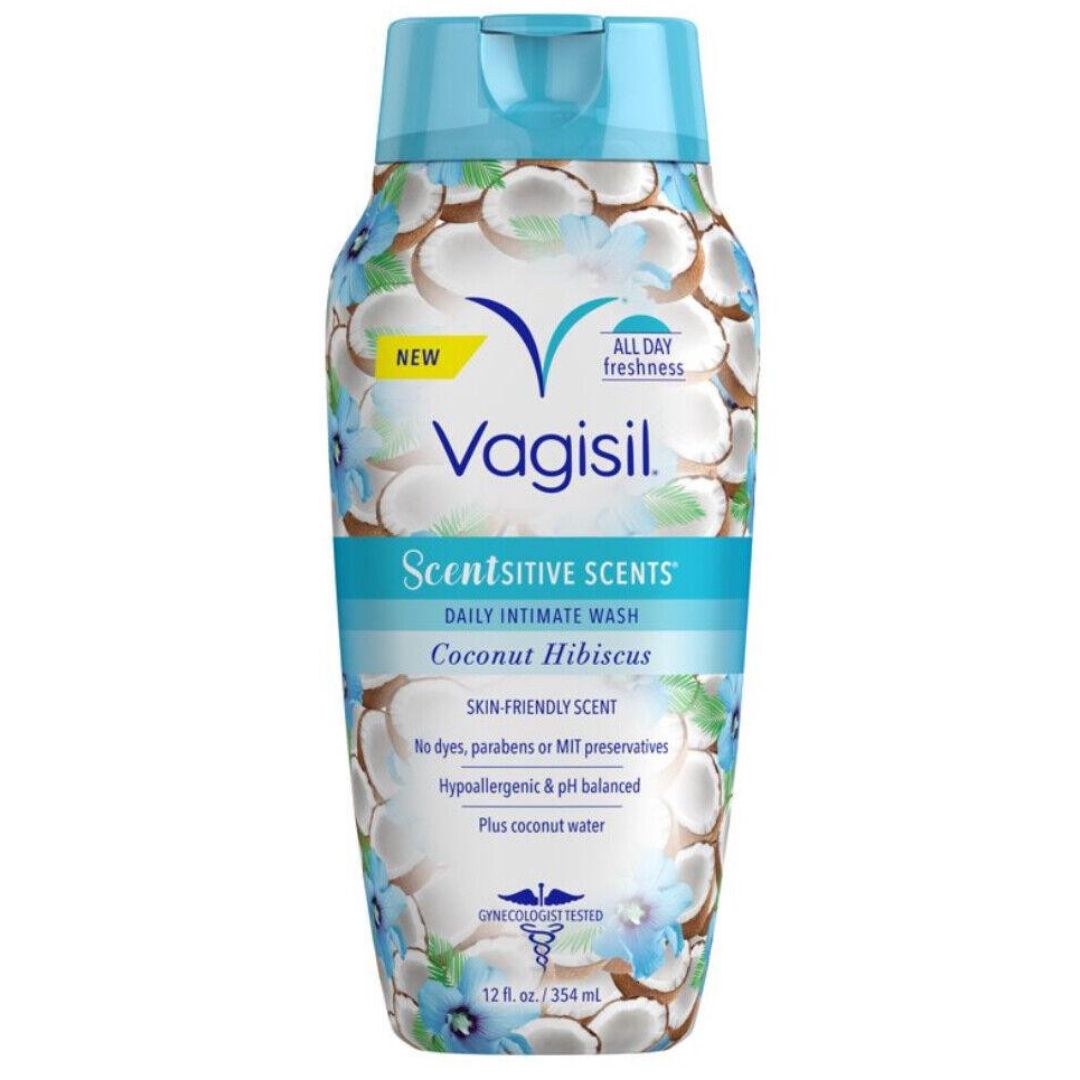 VAGISIL COCONUT HIBOISCUS WASH 354ML