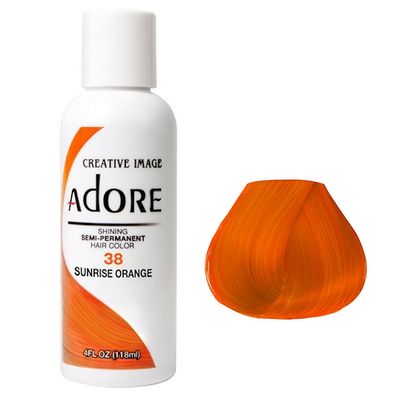 CREATIVE IMAGE ADORE  38 SUNRISE ORANGE HAIR COLOR 118ml