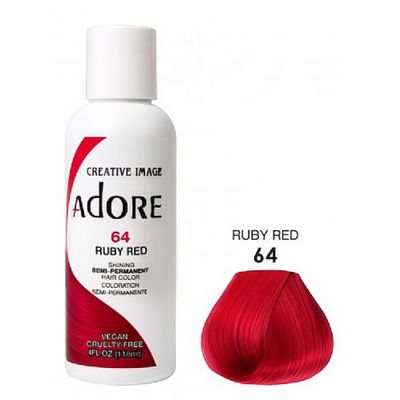CREATIVE IMAGE ADORE 64  RUBY RED HAIR COLOR 116ML