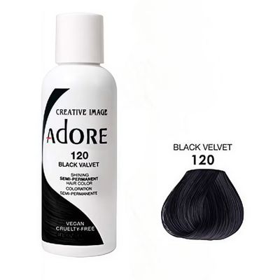 CREATIVE IMAGE ADORE 120 BLACK VELVET HAIR COLOR 116ML
