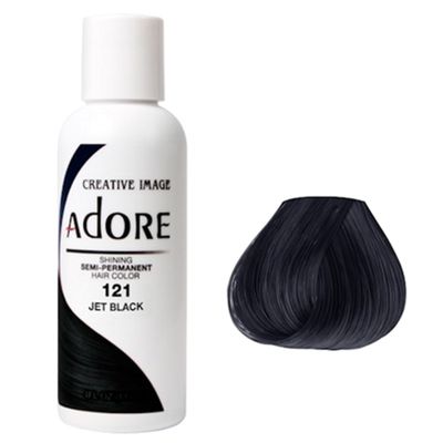 CREATIVE IMAGE ADORE 121 JET BLACK HAIR COLOR 116ML