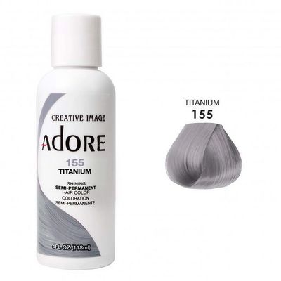 CREATIVE IMAGE ADORE  155 TITANIUM HAIR COLOR 116ML