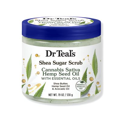 DR TEAL&#39;S SUGAR CANNABIS SATIVA HEMP SEED OIL538 G