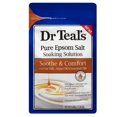 DR TEAL&#39;S PURE EPSON SALT SOOTHE &amp; COMFORT 3LBS