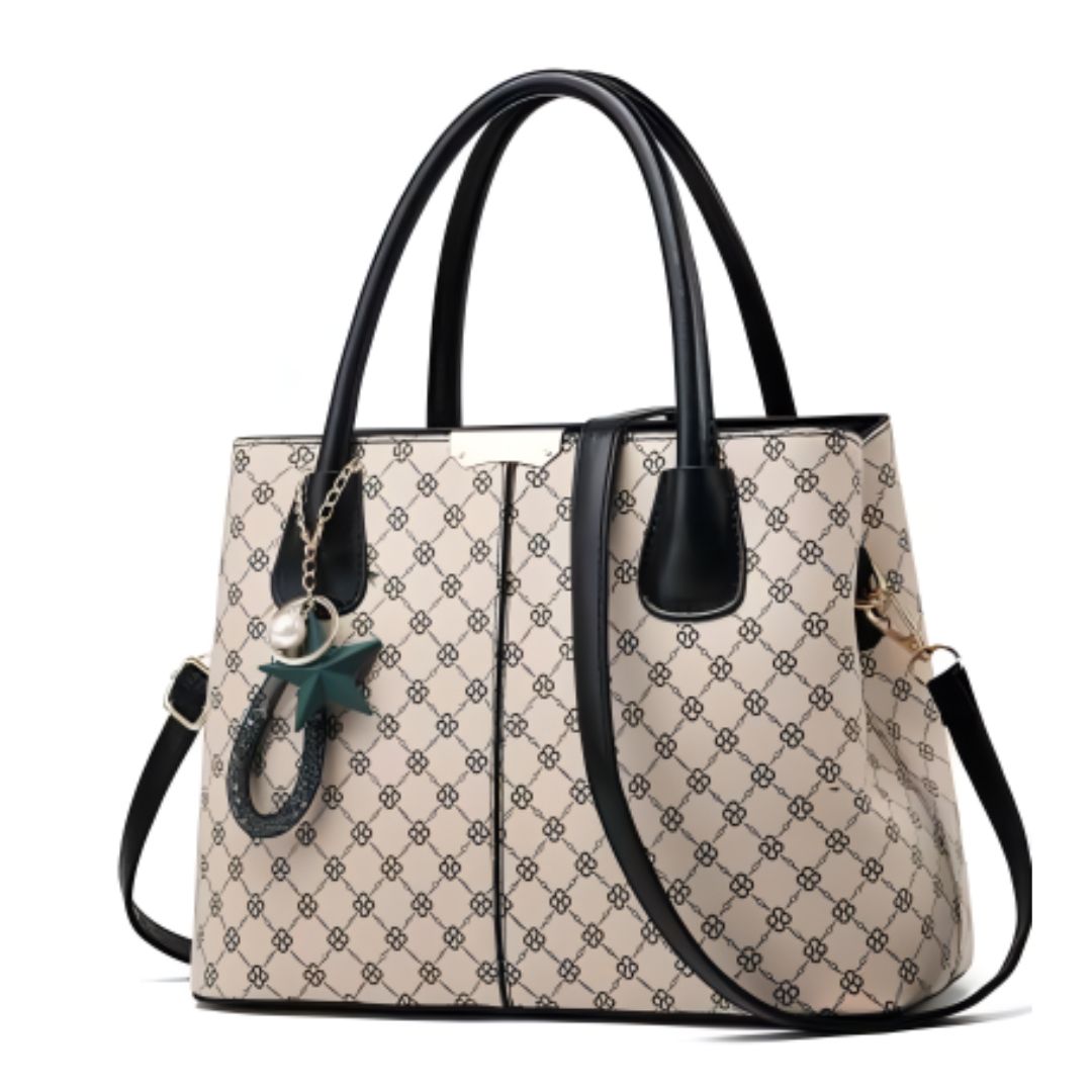 13L888 GREY  LADY HANDBAG