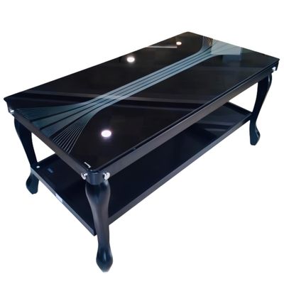 103-11 1 PC COFFEE TABLE (GLASS + METAL)