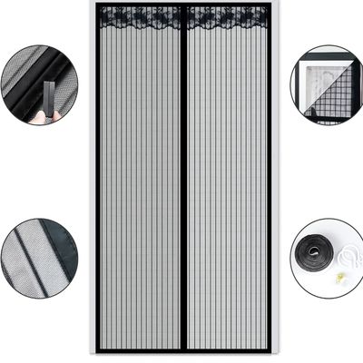 CF100580-1   MAGNETIC DOOR MESH 100X210CM (BLACK)
