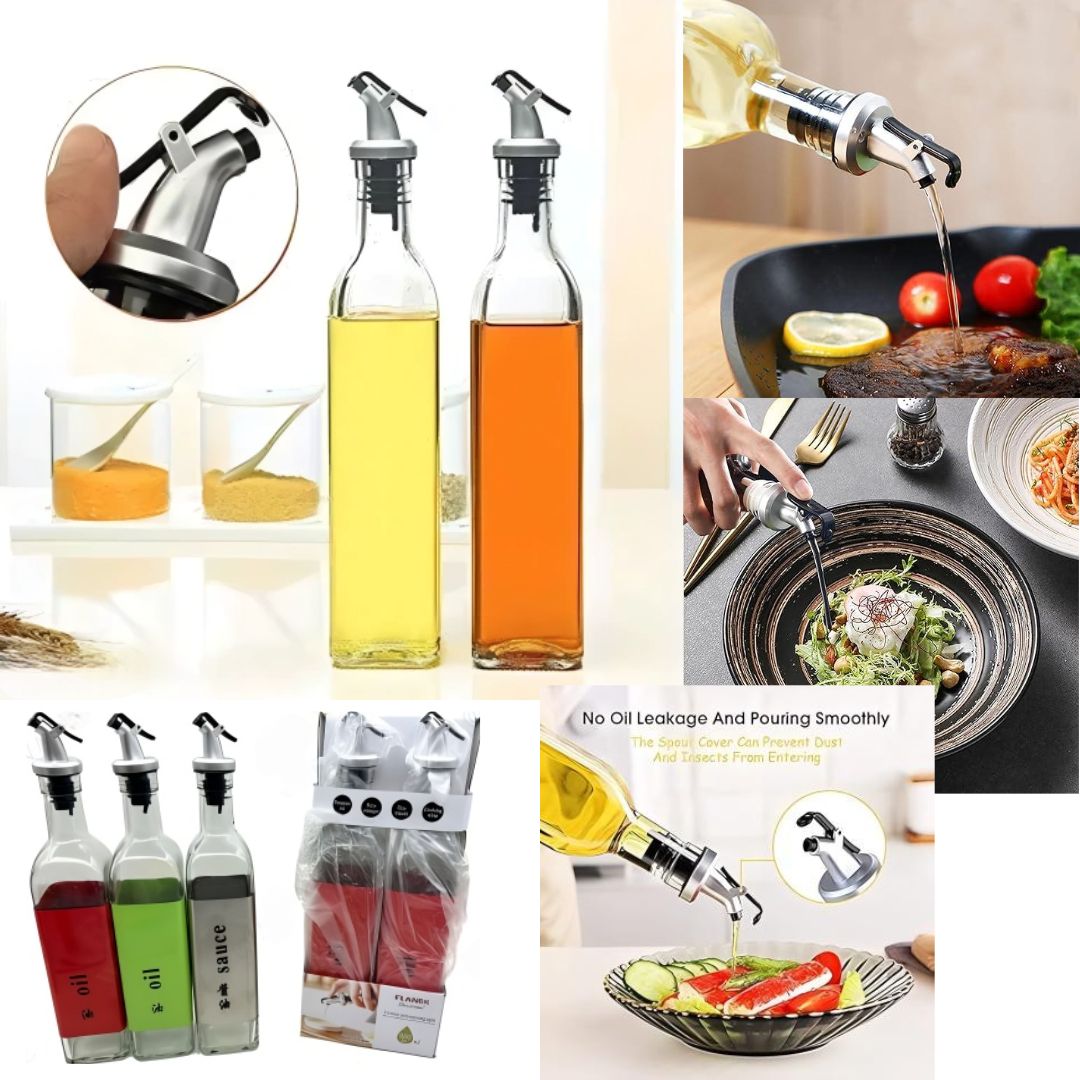 RX0108 OIL AND VINEGAR SPRAY BOTTLE 500ML X2