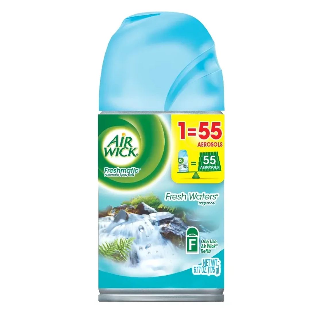 AIR WICK AUTOMATIC SPRAY REFILL FRESH WATERS  FRAGRANCE 167G