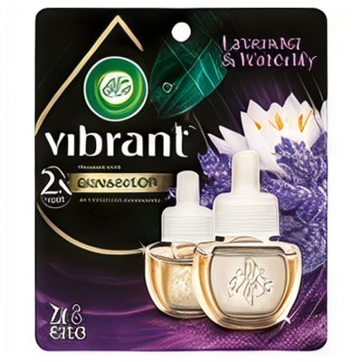 AIR WICK SCENTED OIL TWIN REFILL LAVENDER &amp; WATER LILY (40ML)