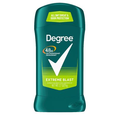 DEGREE EXTREME BLAST 48HRSD NET WT 2.7 OZ/76G