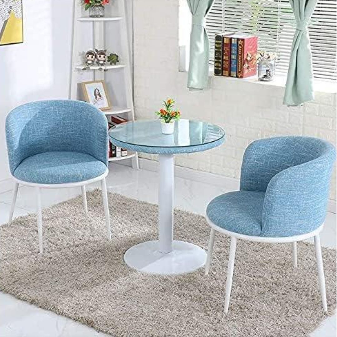 CF-1  2 CHAIR + 1 TABLE (blue)