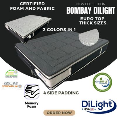 DL-DOUBLE-BOMBAY DILIGHT 2 EUROTOP  MATTRESS
