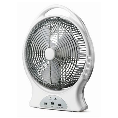 IMP-12-POWER RECD LED FAN IMPERIAL 12&quot;&quot; POARTABLE FAN -- RECHARGEABLE