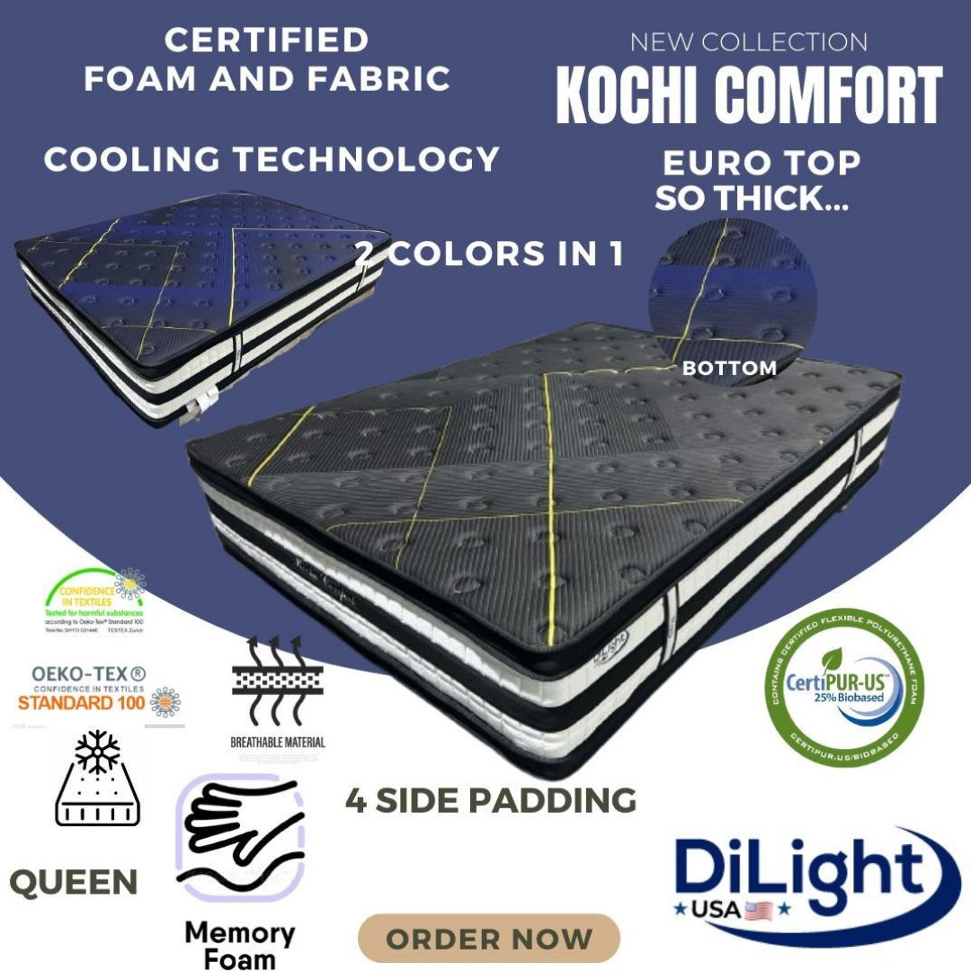 DL-QUEEN-KOCHI COMFORT EURO TOP MATTRESS