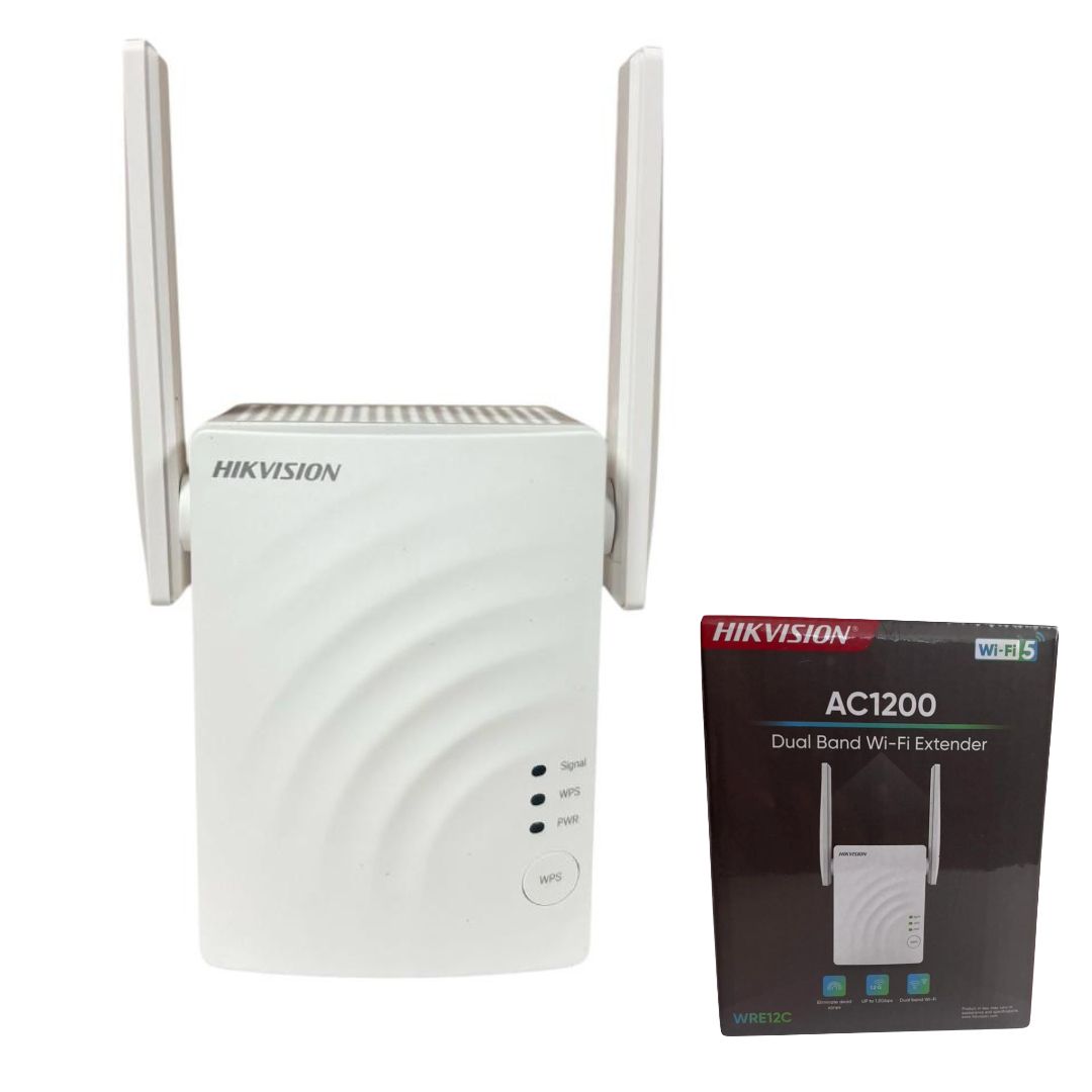 HIKVISION AC1200 DUAL WI-FI EXTENDER DS- 3WRE12C