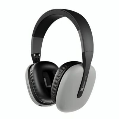 Klip Xtreme - KWH-010GR - Headphones - For Home audio / For Portable electronics / For Professional audio / For Cellular phone - Wireless - 25Hrs - Gray - BT