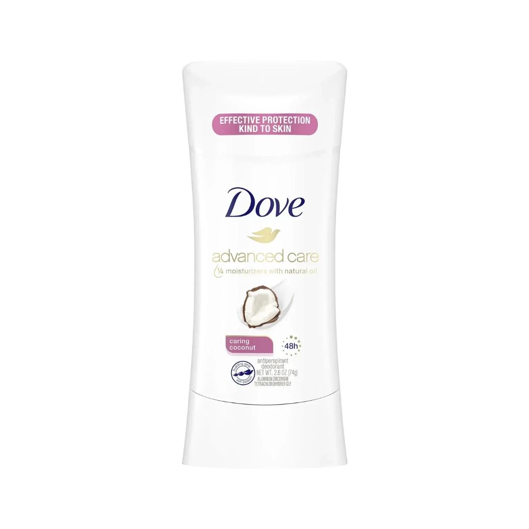DOVE ADVANCED CARE CARING COCONUT 74G