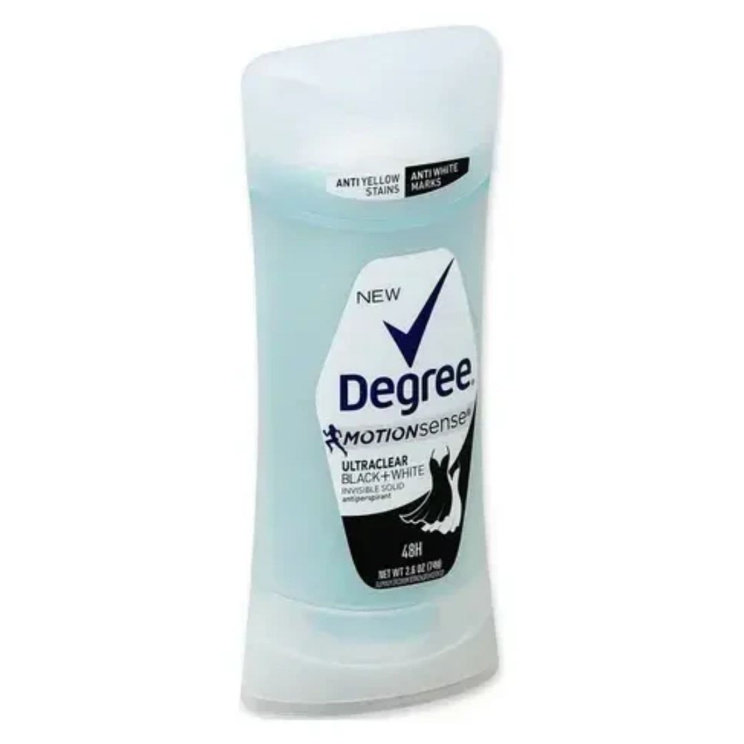 DEGREE ADVANCED ULTRACLEAR BLACK+WHITE NET WT 2.6 OZ (74G)
