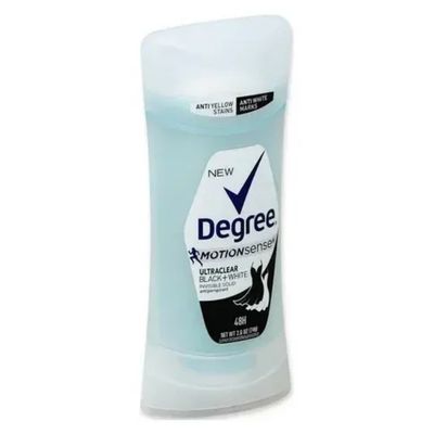 DEGREE ADVANCED ULTRACLEAR BLACK+WHITE NET WT 2.6 OZ (74G)