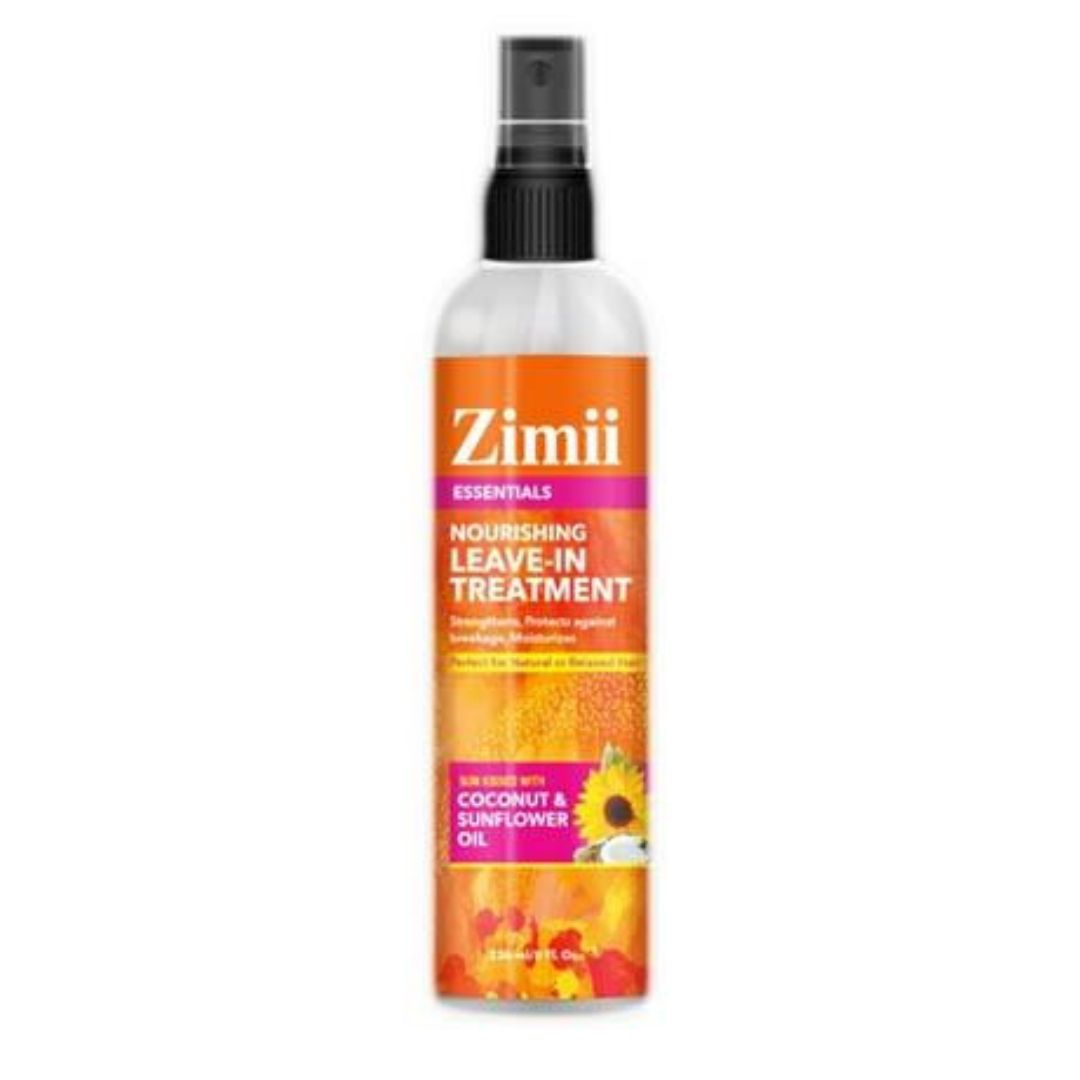 ZIMII  LEAVE-IN TREATMENT COCONUT &amp; SUNFLOWER OIL 236ml/8Fl.Oz