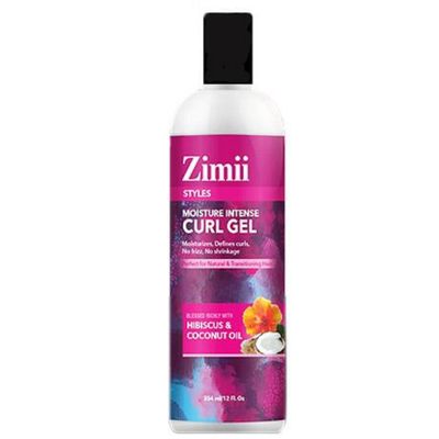 ZUMII MOISTURE INTENSE CURL GEL HIBISCUS &amp; COCONUT OIL WITHOUT HOLD  354 ML