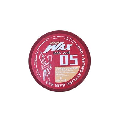 LOOK WELL HAIR WAX POWER GUM WAX#05 175G