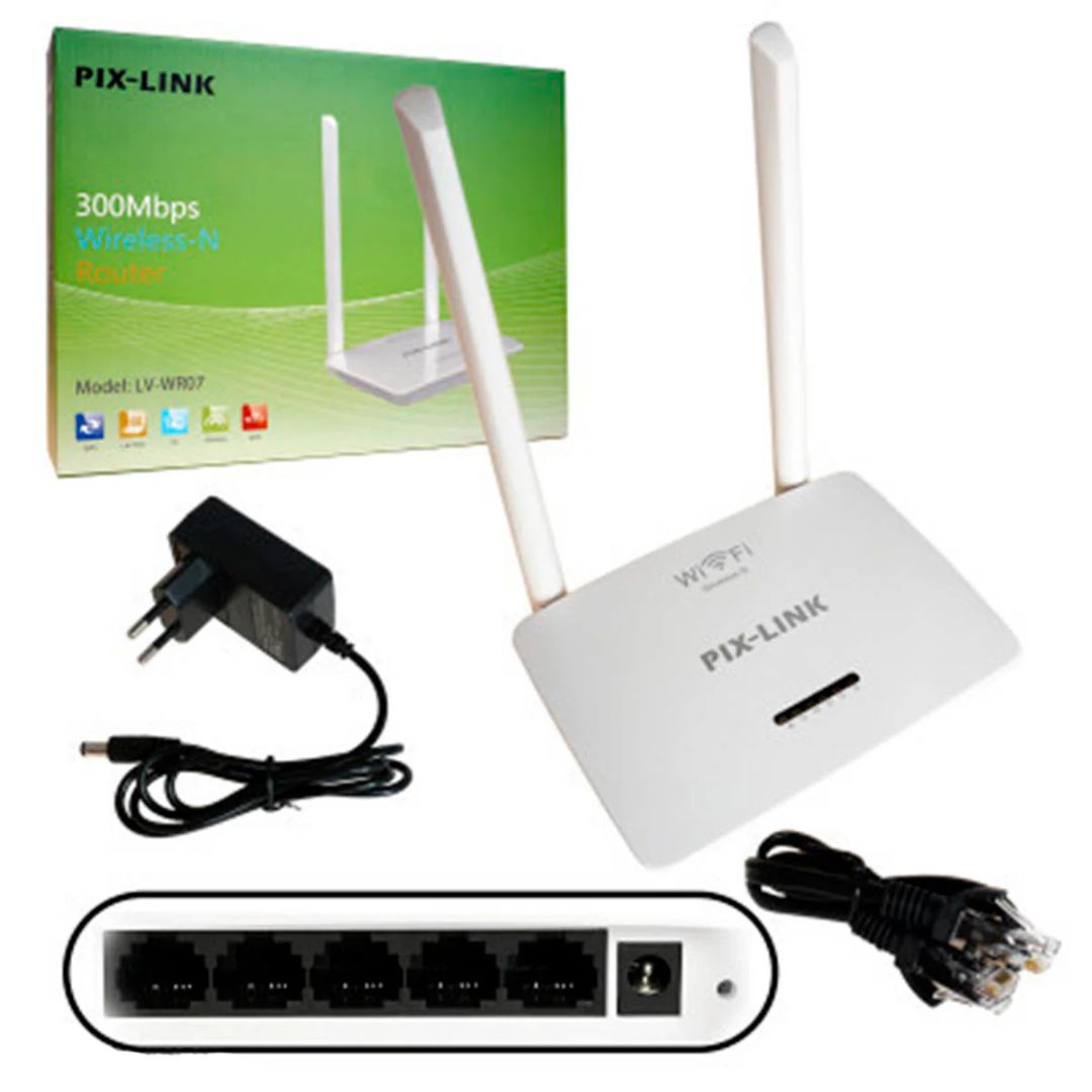 JB-07-18 PIX-LINK WIRELESS N ROUTER LV-WR07