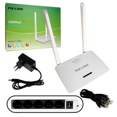 JB-07-18 PIX-LINK WIRELESS N ROUTER LV-WR07