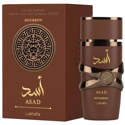 LATTAFA BOURBON ASAD EDP 3.4 FL OZ