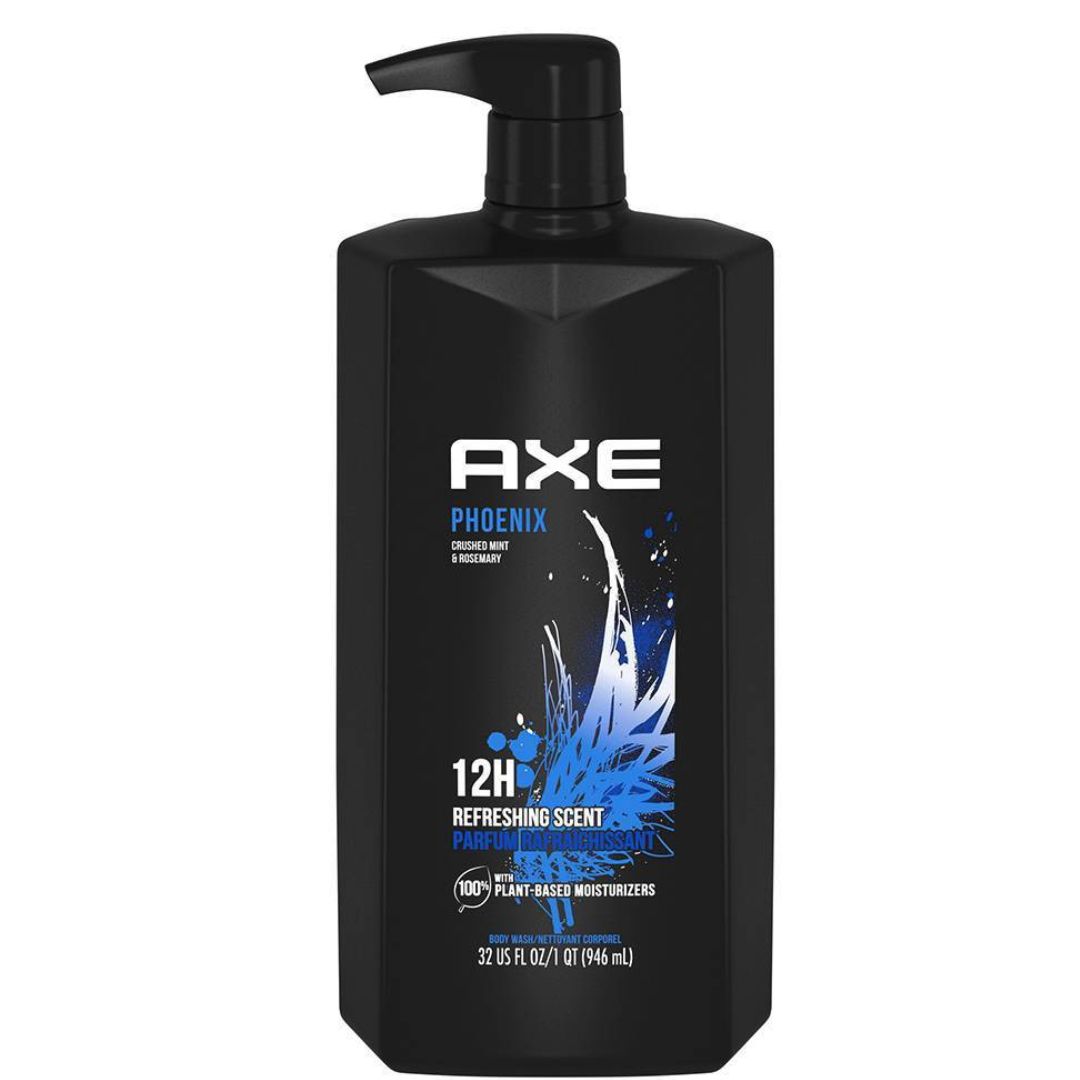 AXE PHOENIX CRUSHED MINT &amp; ROSEMARY BODY WASH 946ml