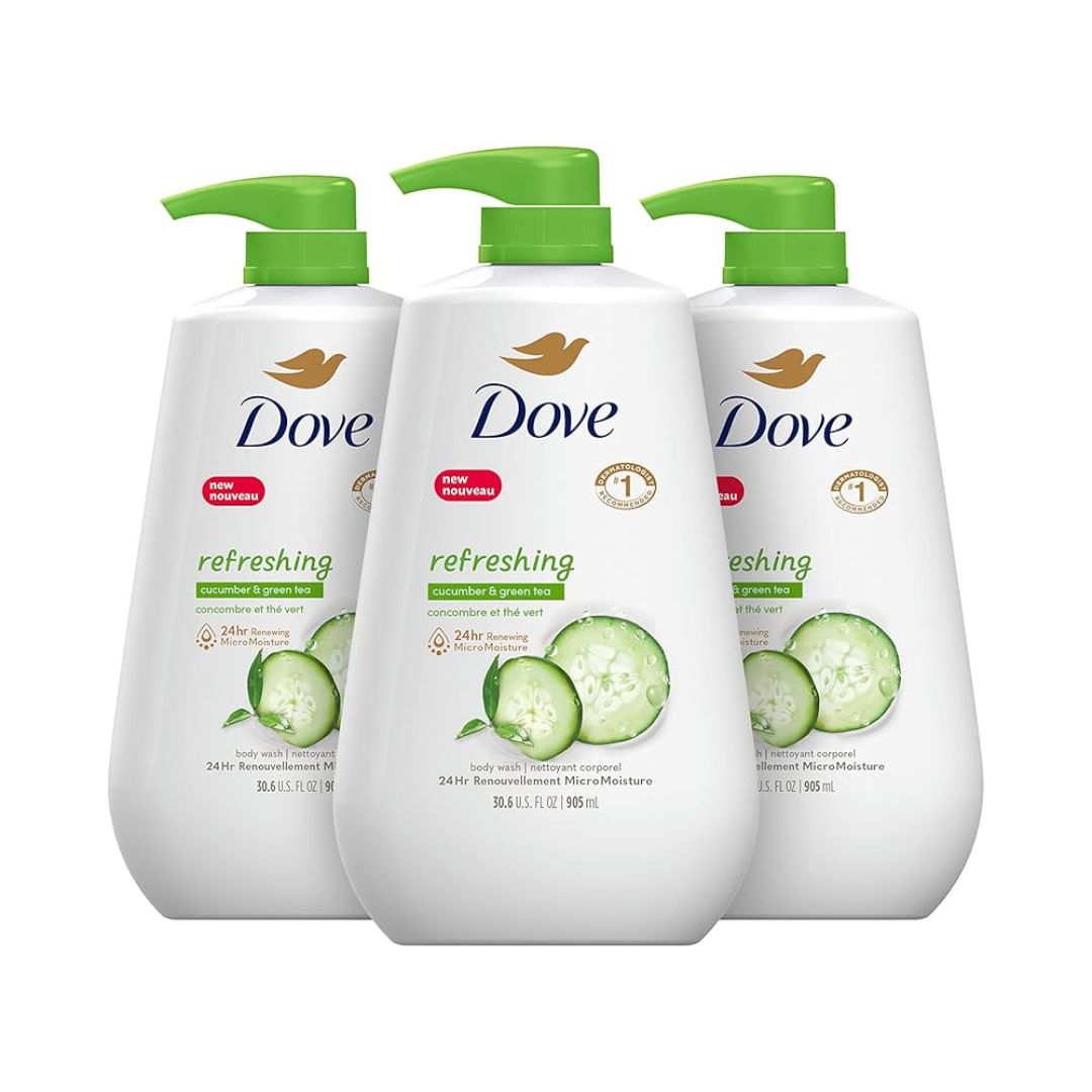 DOVE REFRESHING CUCUMBER &amp; GREEN TEA BODY WASH 905ML